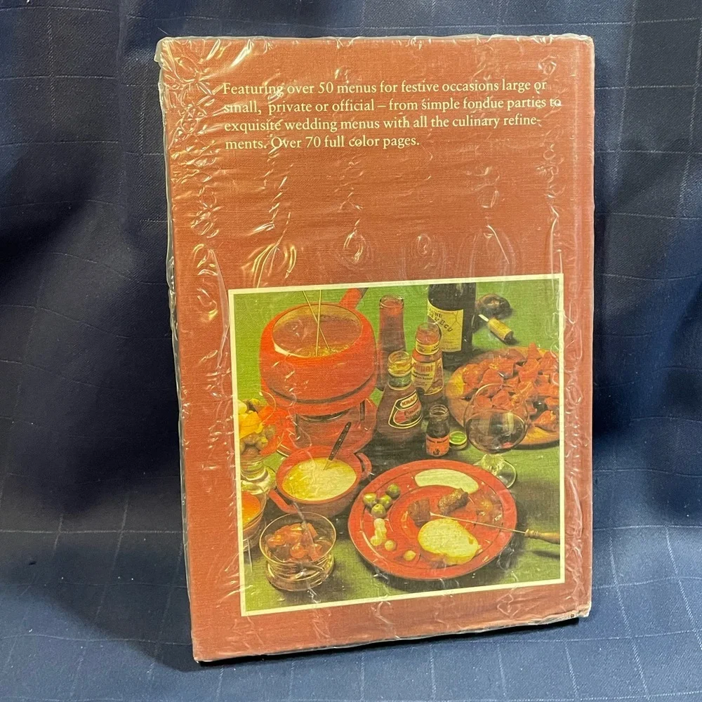 NWT Vintage 1978 Burda International Cuisine Cookbook No. 2 ‘Festive Menus’